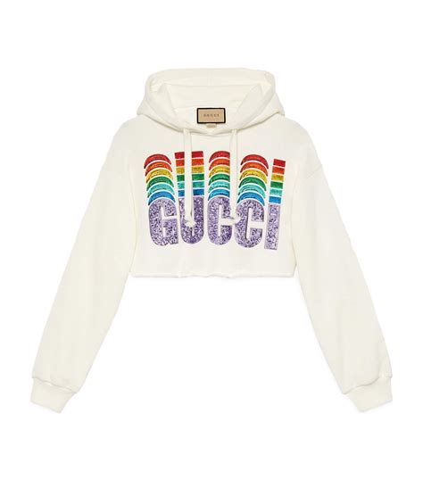 gucci rainbow hoodie replica|cheapest gucci hoodie.